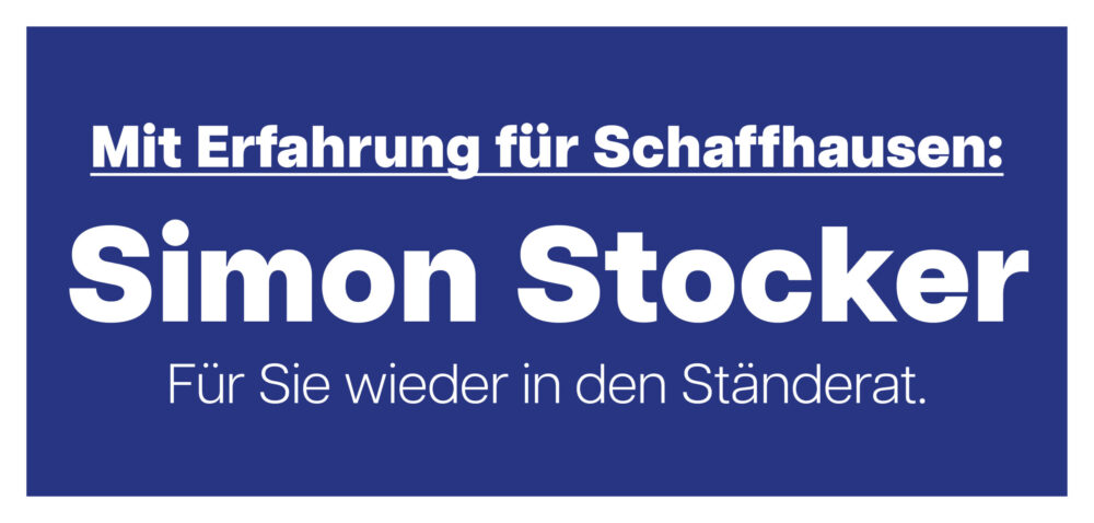 Simon Stocker | Unser Ständerat